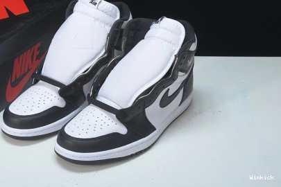 JORDAN 'BLACK HIGH - WHITE' RETRO AIR 1 555088 OG 010 1001